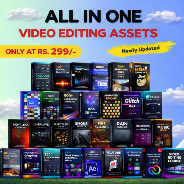 1 Million Asset The Ultimate Video Graphic Bundle